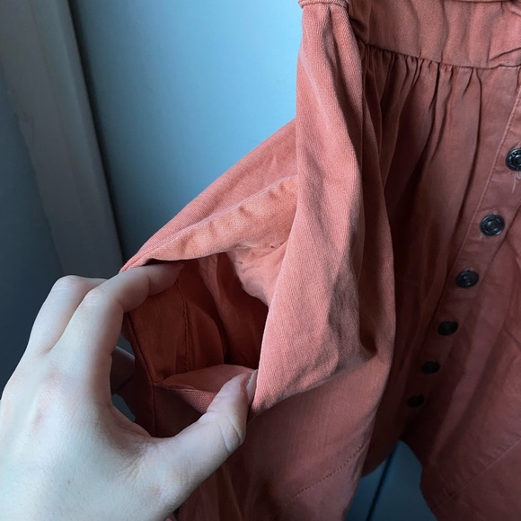 Free People CHESTER MINI DRESS IN LIGHTEST ROSE - Picture 10 of 14